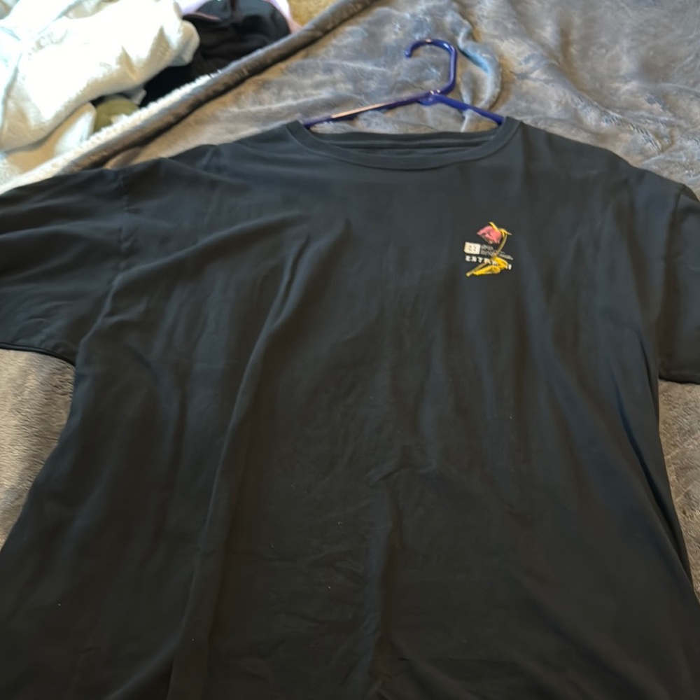 Black Graphic Men's Shirt
